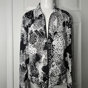 Joseph Ribkoff Veston Women's Zip Front Jacket Size 8